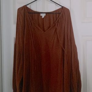 Rust peasant top 2x